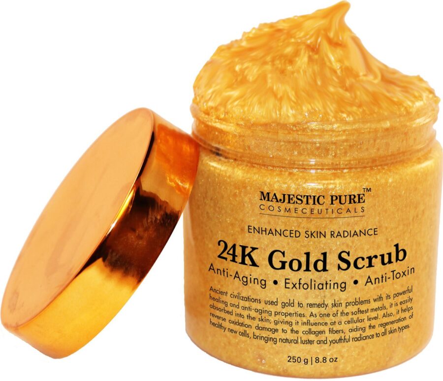 24k sugar scrub body scrub